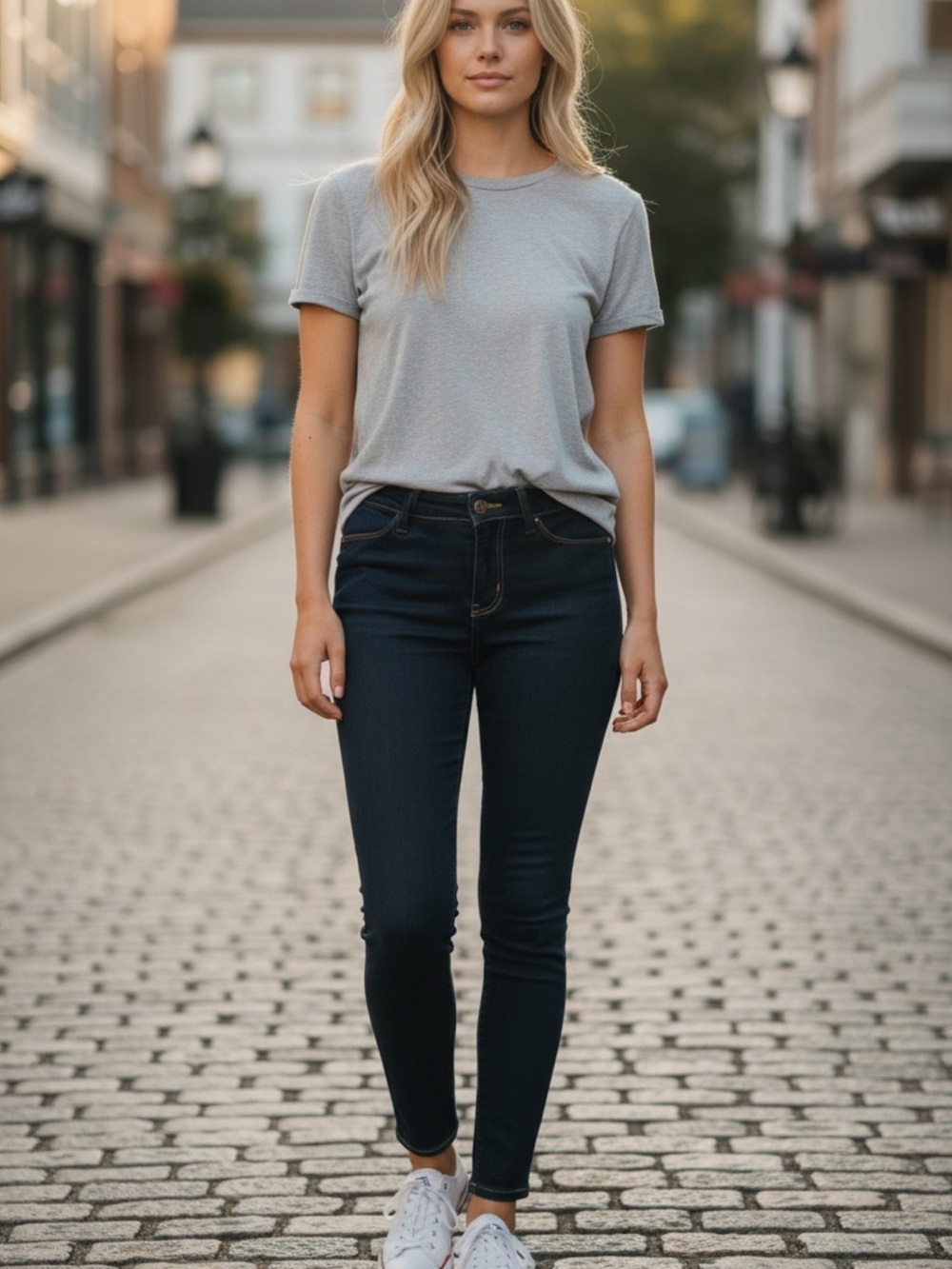 Hollister Dark Wash Skinny Jeggings